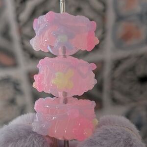 Pastel Pink and Purple Kids Hair Accessories